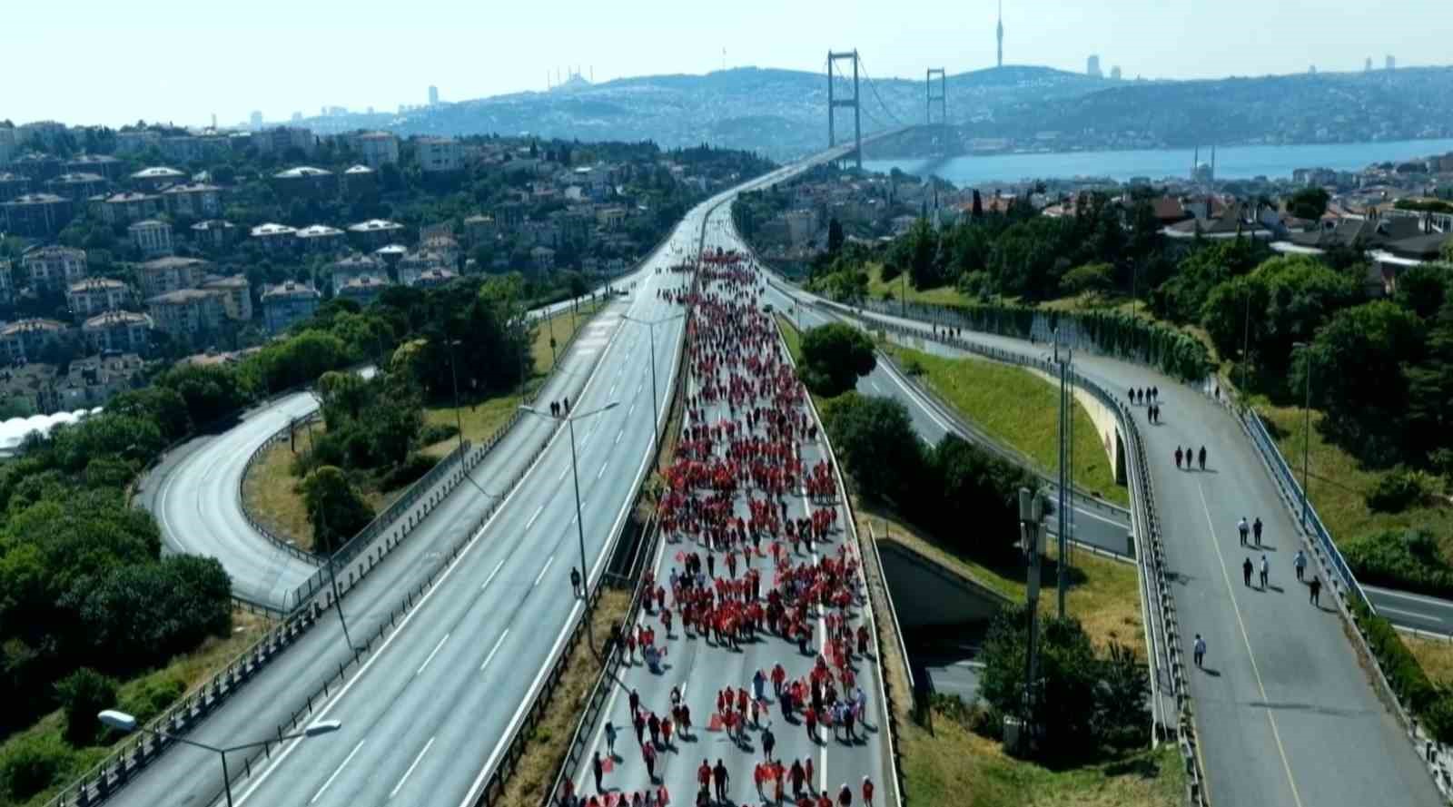15 Temmuz Demokrasi ve Milli Birlik Günü yürüyüşü başladı
