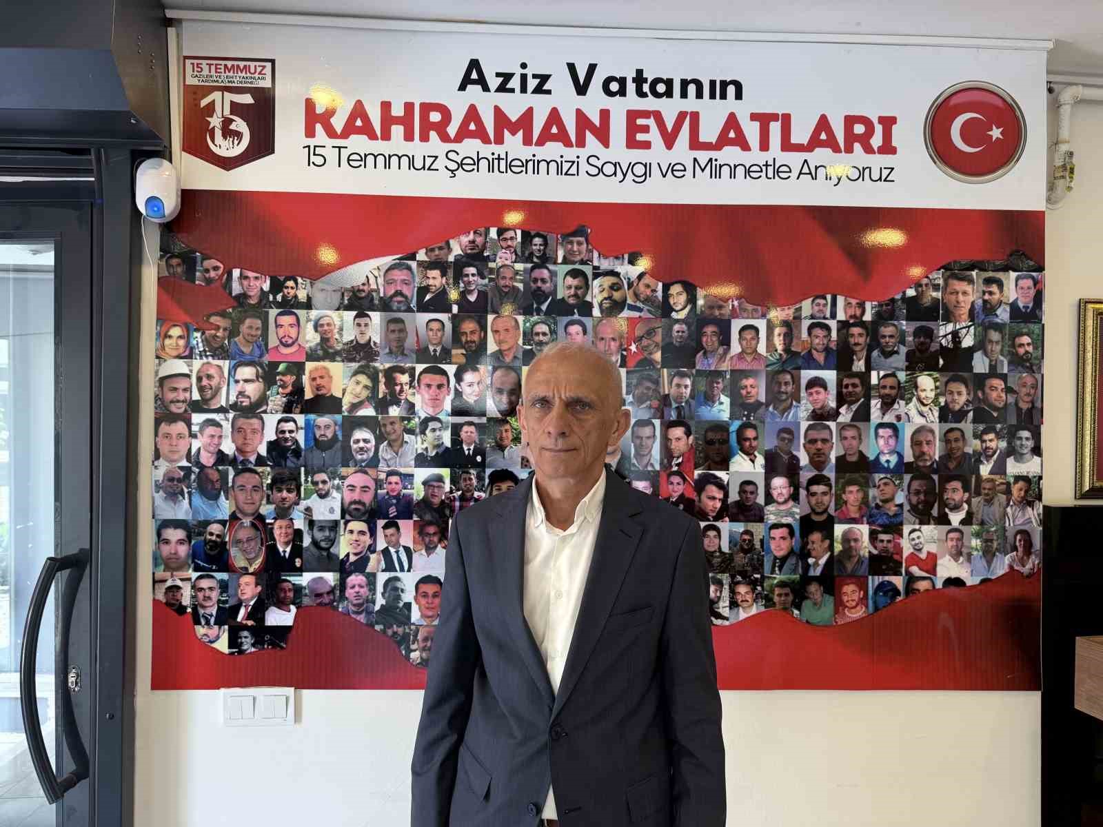 15 Temmuz Şehidinin ağabeyi Fuat Yavuz: ’’253 şehitle biz, 40 yıllık bir oluşumu yok ettik’’
