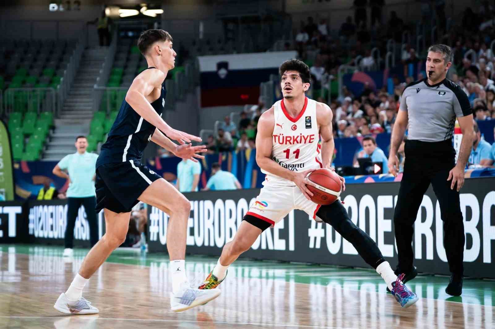 20 Yaş Altı Erkek Milli Basketbol Takımı, Slovenya’ya mağlup oldu

