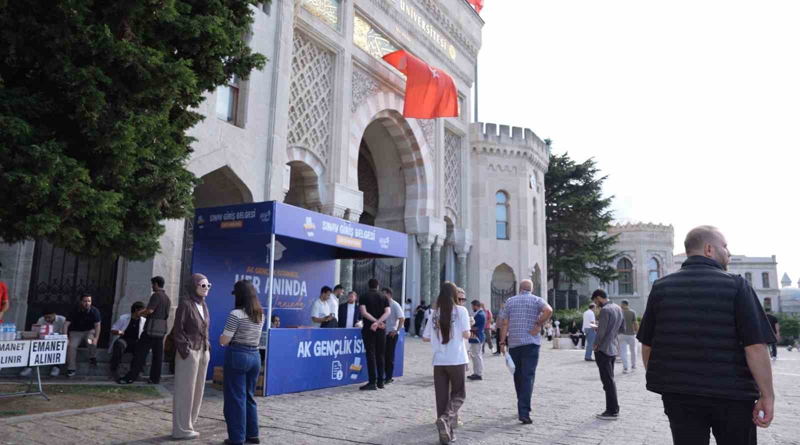 39 ilçede "Sınav Giriş Belgesi Çıktı Noktası" kuruldu
