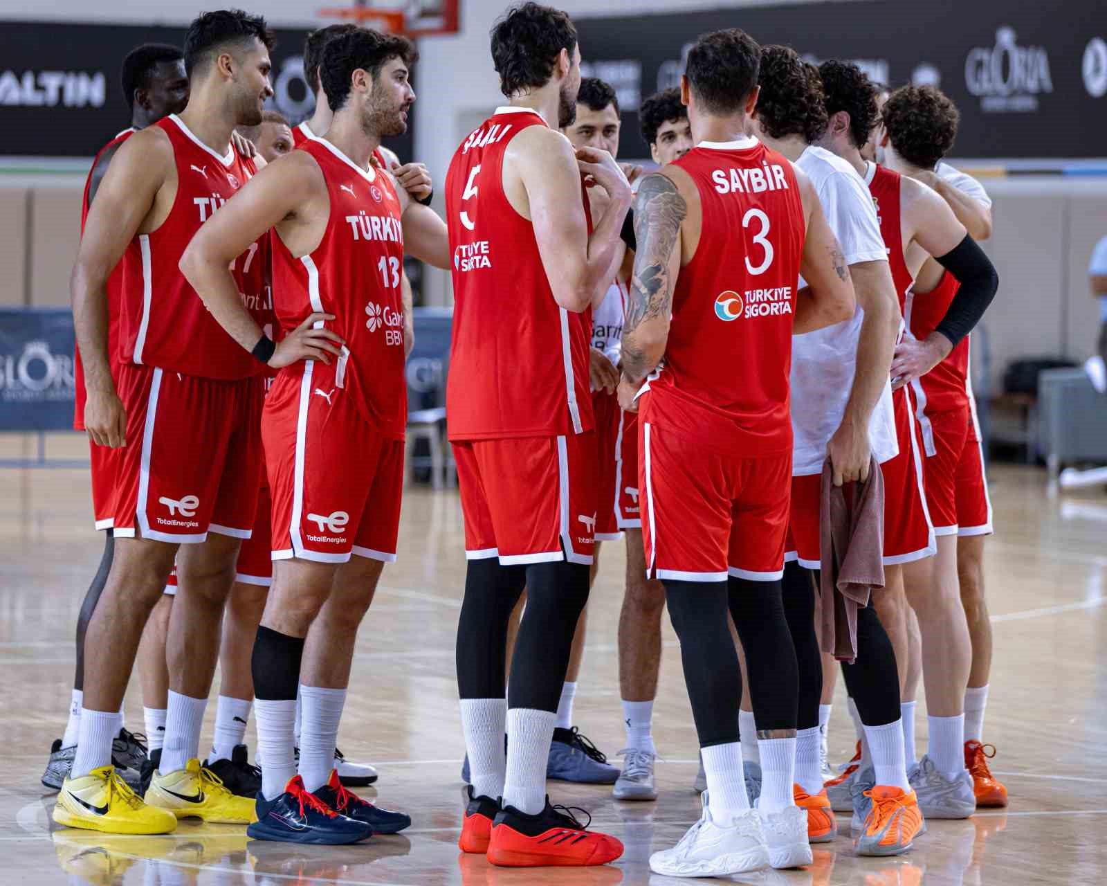 A Milli Erkek Basketbol Takımı Antalya kampını tamamladı
