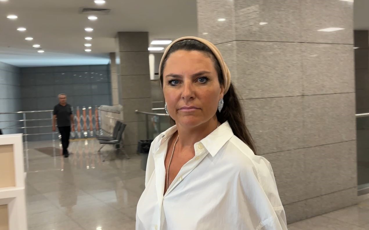 "Ahbaplar Suç Örgütü" soruşturmasında Ece Üner adliyeye geldi
