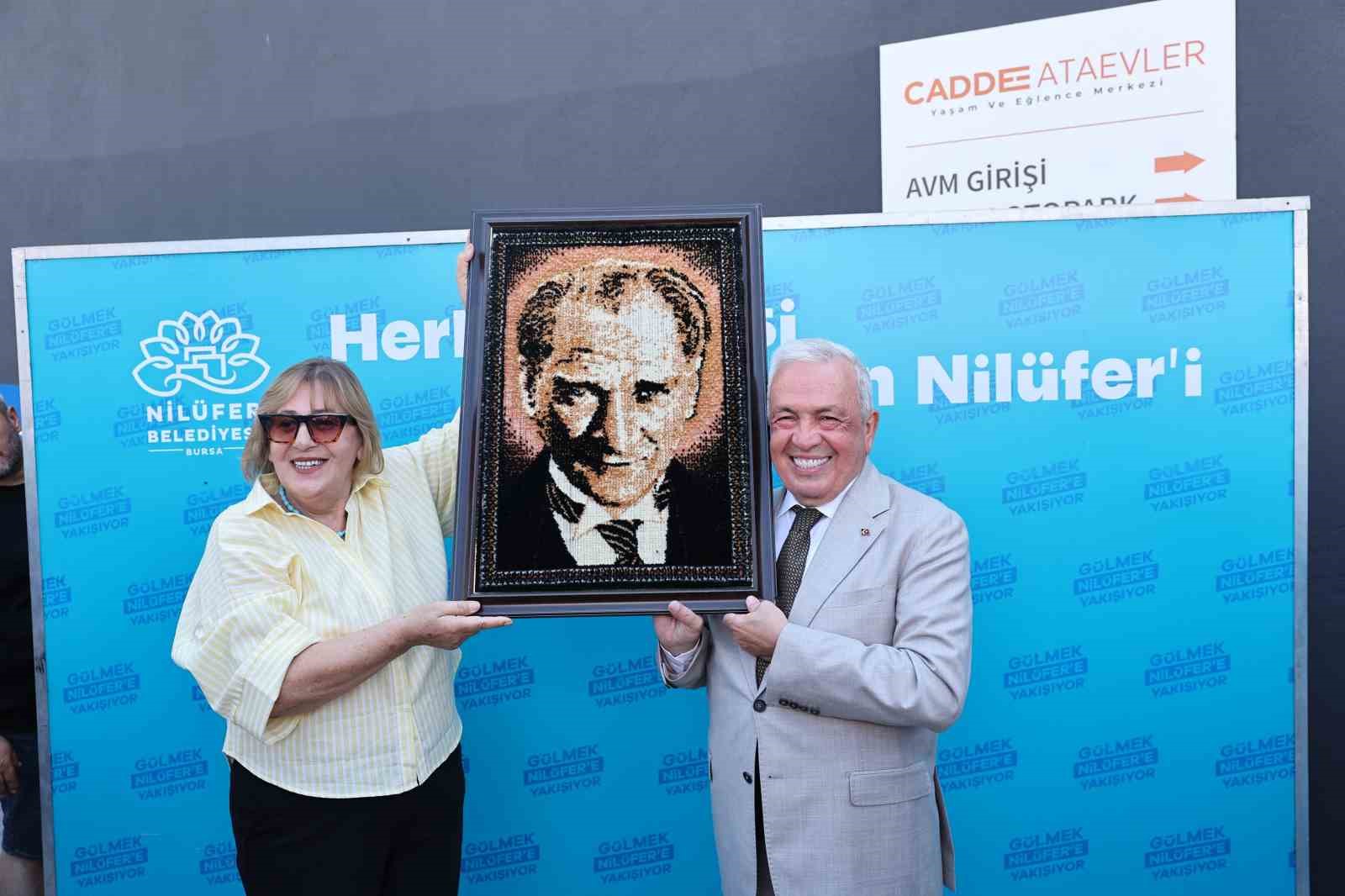 Ataevler Kapalı Pazar Alanı hizmete açıldı
