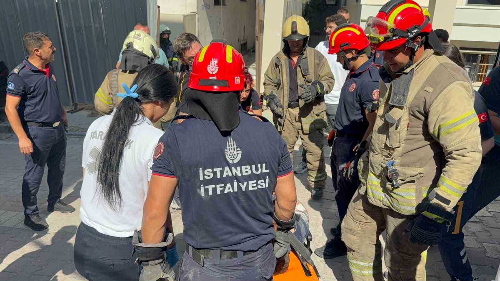 Avcılar’da kentsel dönüşüm kazası: 1 işçi yaralandı

