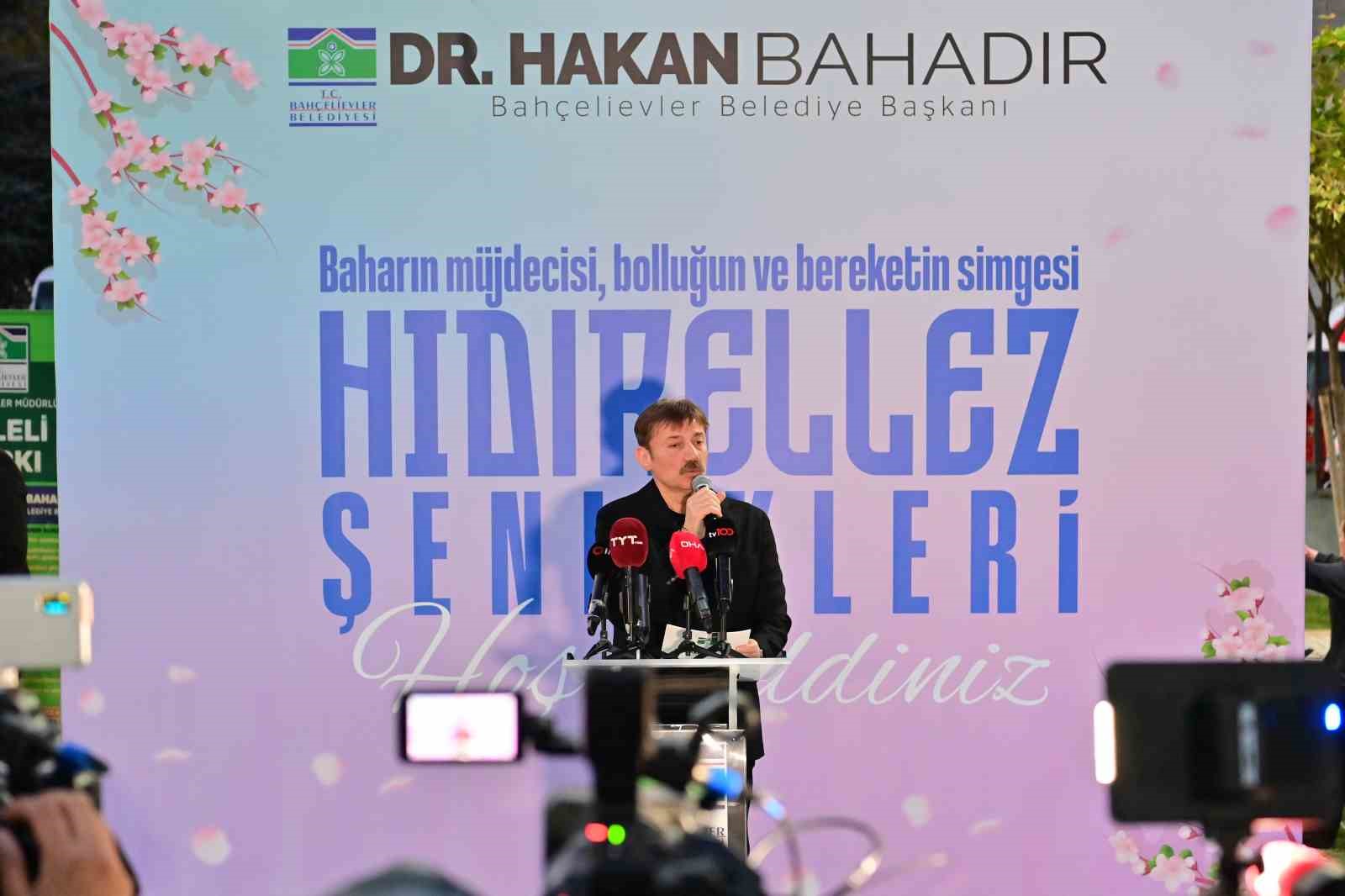 Bahçelievler Belediyesi Hıdırellez programı düzenledi
