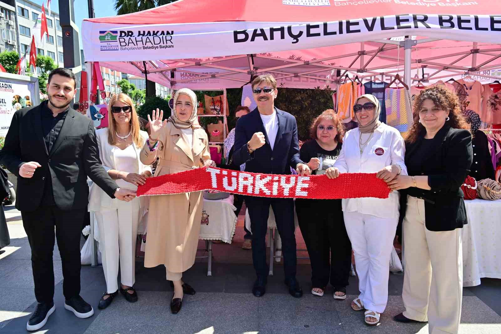 Bahçelievler’de kadınların el emeği ekonomiye kazandırılıyor

