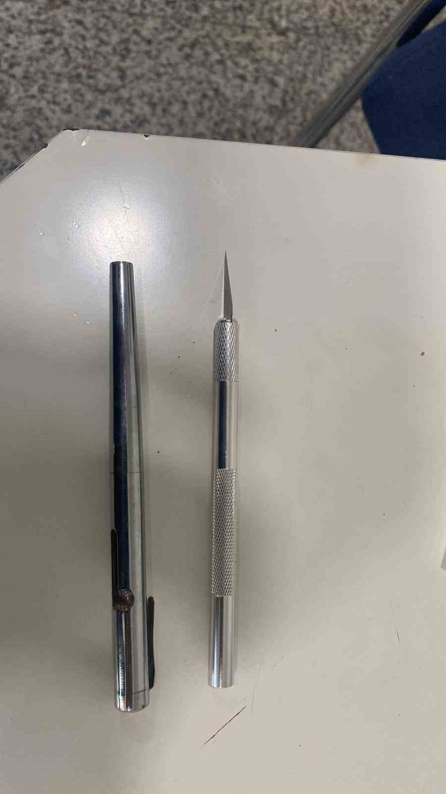 Bakırköy Adalet Sarayına kalem görünümlü silahla girmeye çalışan 2 şüpheli x-ray’de fark edildi: 1 şüpheli tutuklandı
