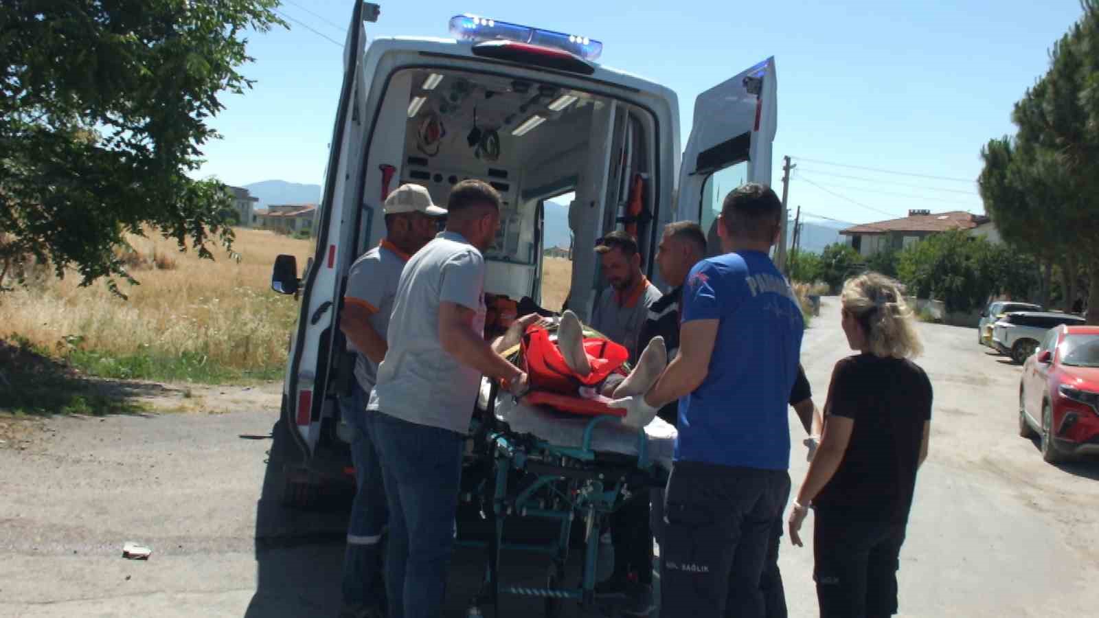 Balıkesir’de trafik kazası: 1 yaralı
