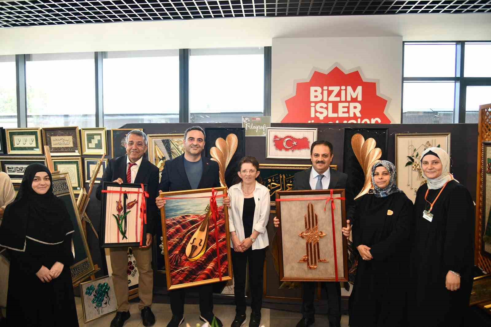 BAŞ-MEK’te emek ve üretim sergilendi

