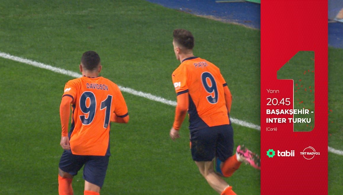 Başakşehir - Inter Turku maçı TRT 1’de
