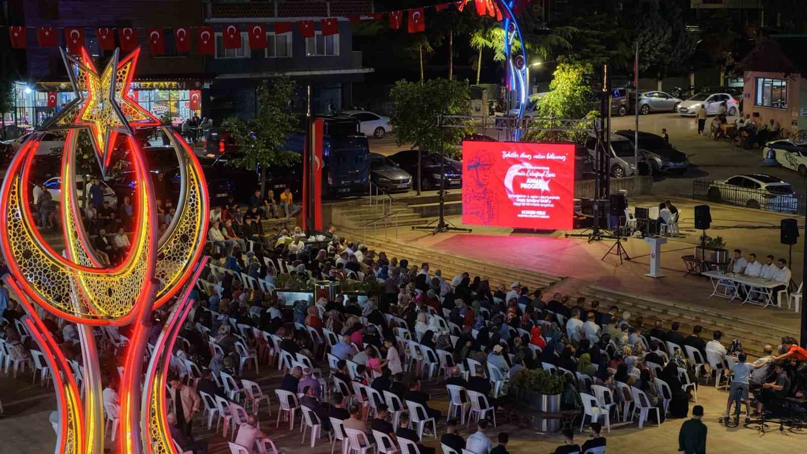 Başiskele’de şehit Ömür Ertuğrul Sarı için anma programı düzenlendi
