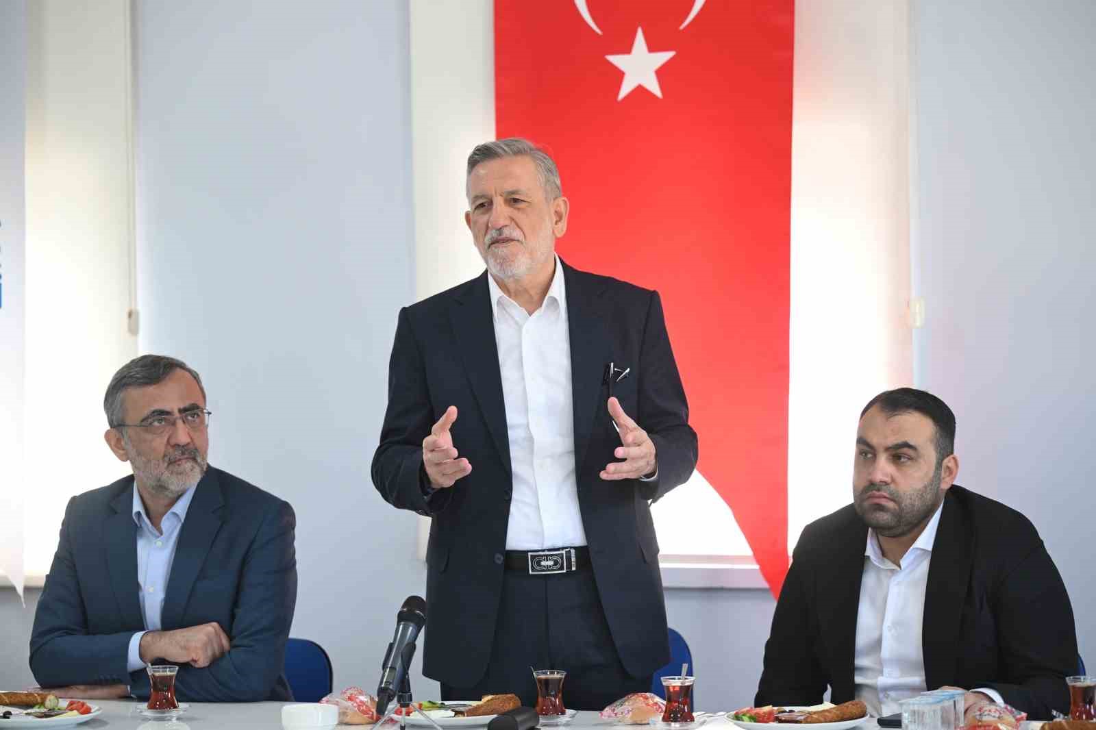 Başkan Burkay’dan terminalde önemli buluşma
