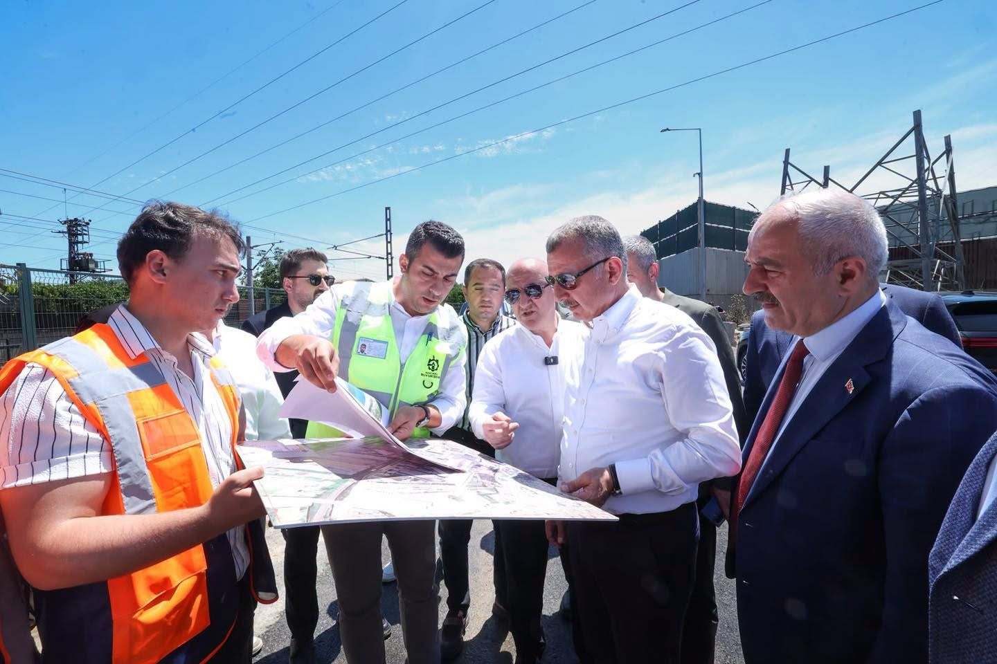 Başkan Büyükakın çalışmaları yerinde inceledi
