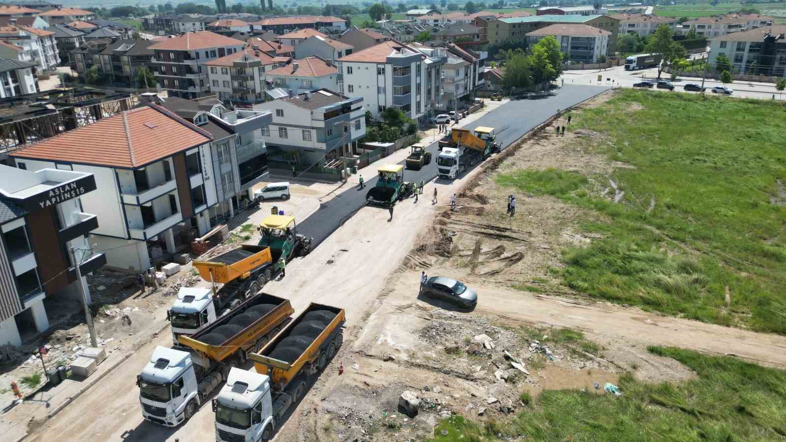 İnegöl'de asfalt hamlesi