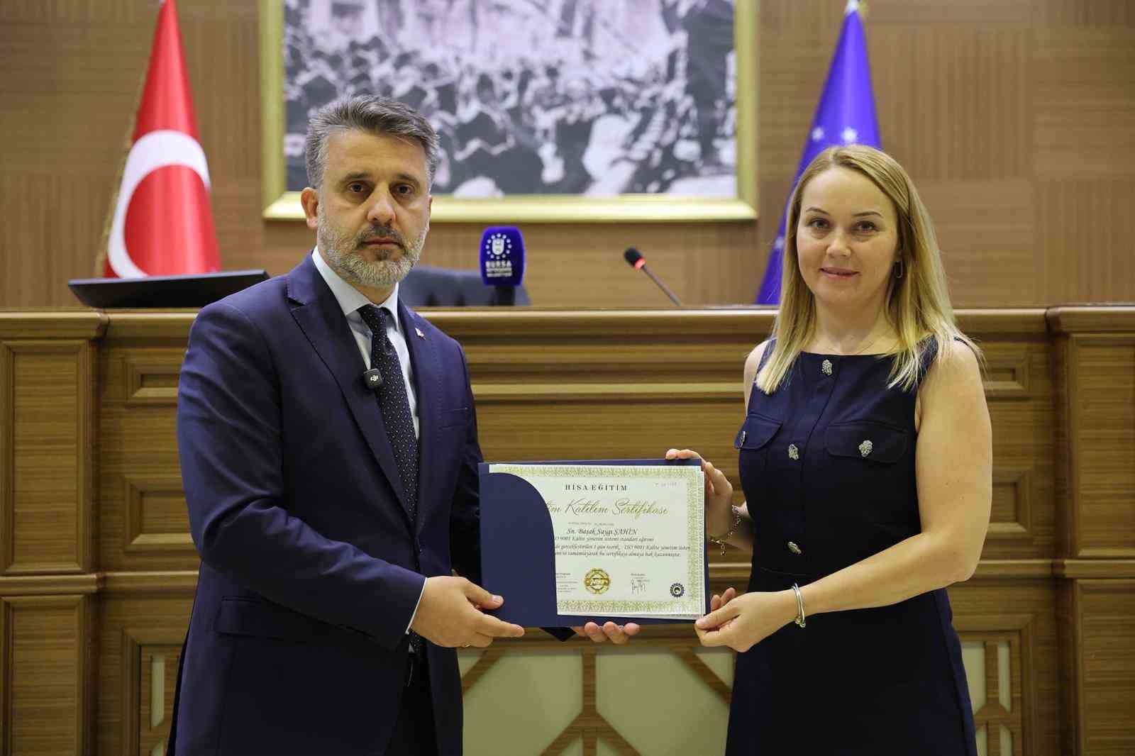 Başkan Vekili Şahin Biba: "Daha iyi hizmet için sürekli gelişim şart"
