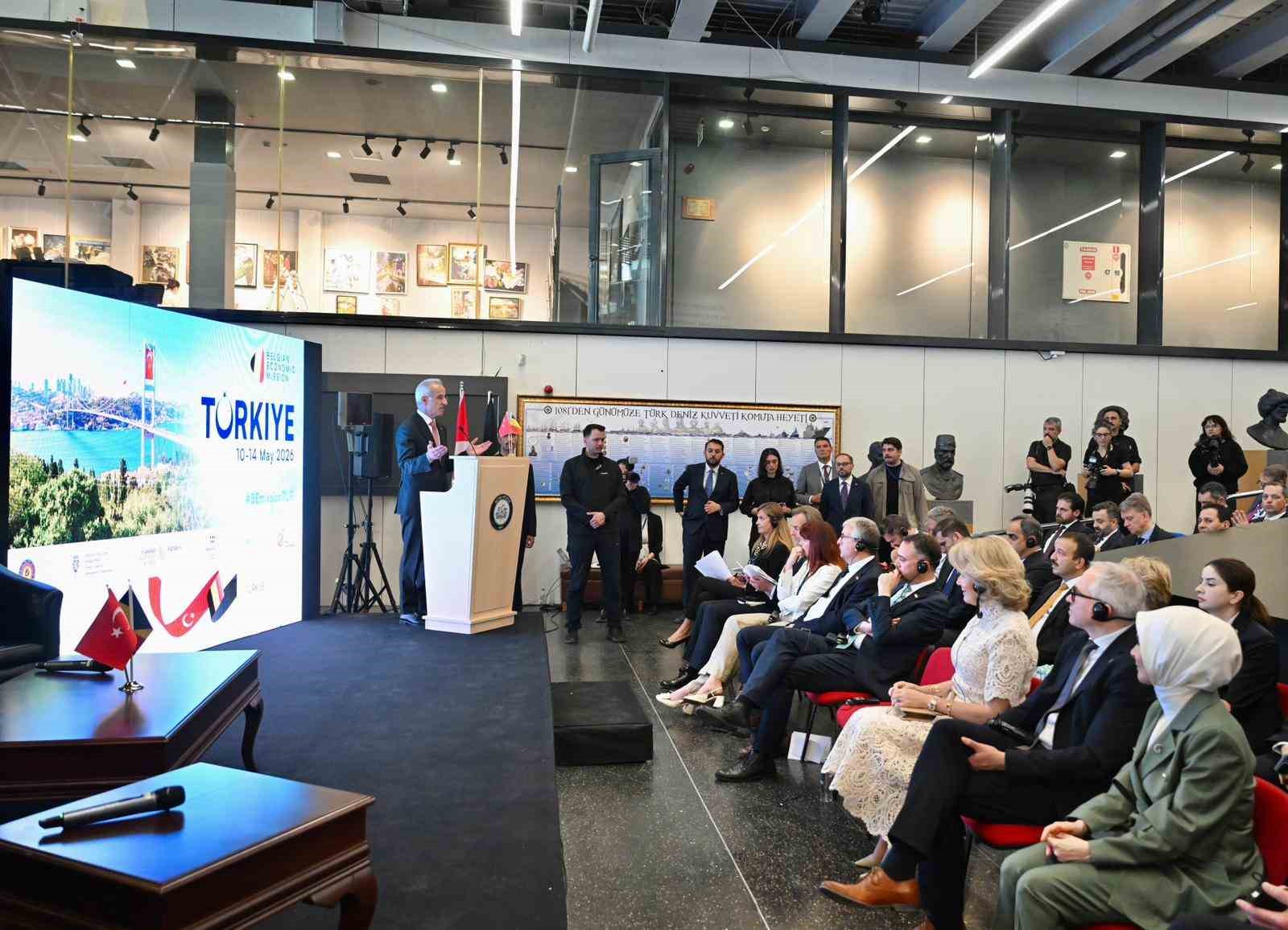 Belçika Kraliçesi Mathilde’nin katıldığı programda "Ulaştırma" konusu masaya yatırıldı
