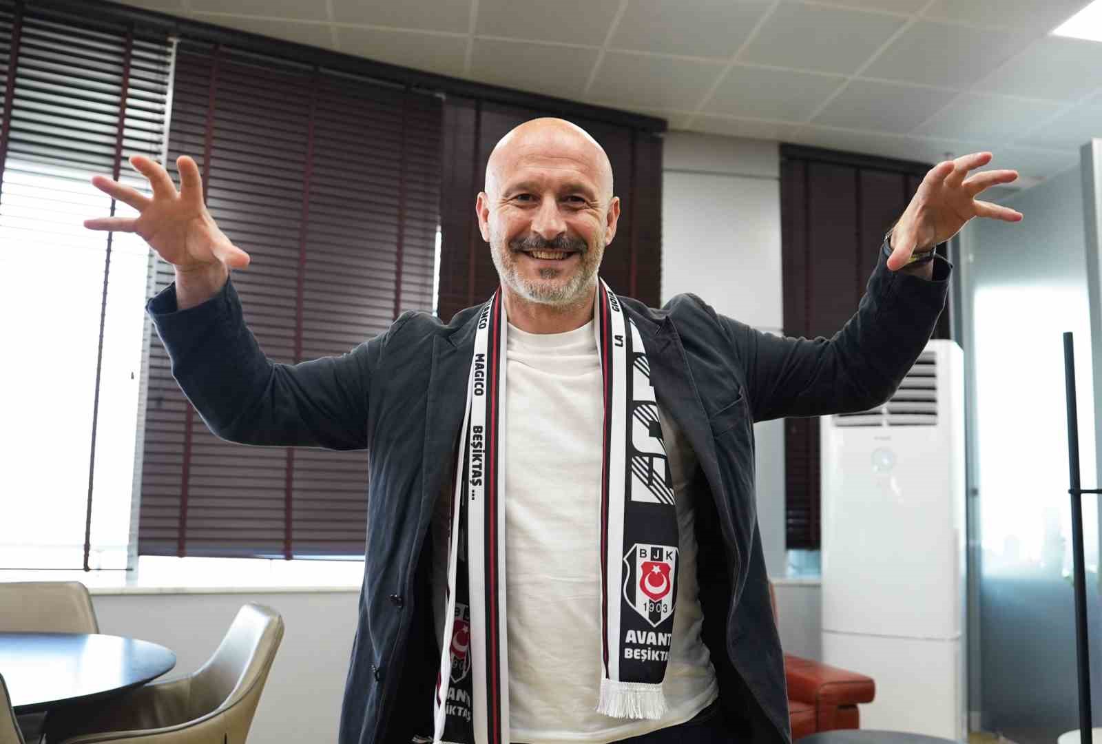 Beşiktaş, Vincenzo Italiano ile 2 yıllık sözleşme imzalandığını açıkladı
