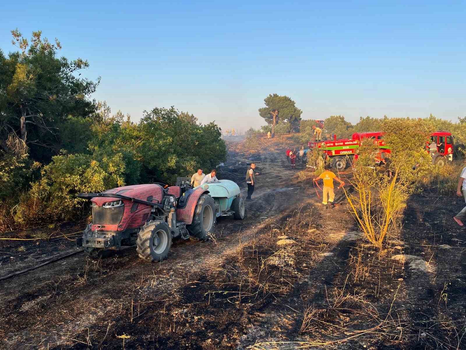 Bilecik sınırına yaklaşan alevler kontrol altına alındı
