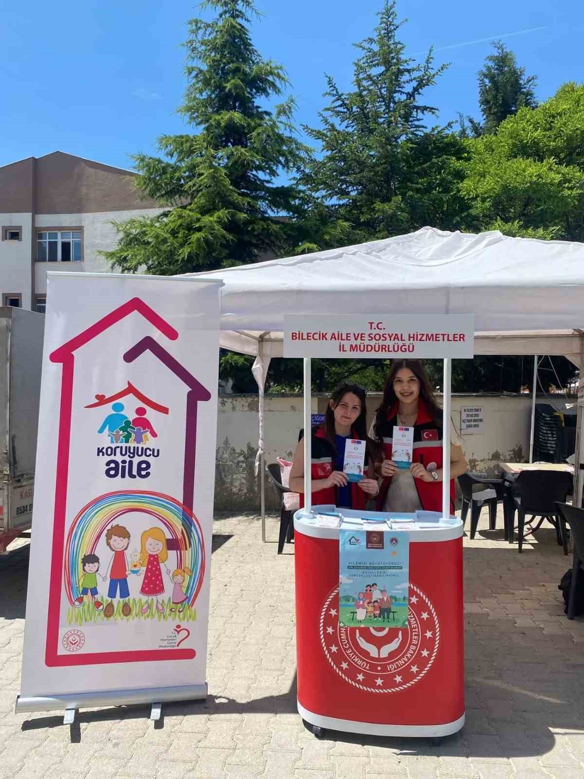 Bilecik’te koruyucu aile tanıtım standı açıldı
