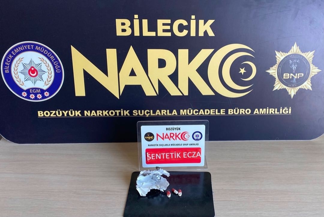 Bilecik’te ’Lyrica’ adı verilen uyuşturucu madde ele geçirildi

