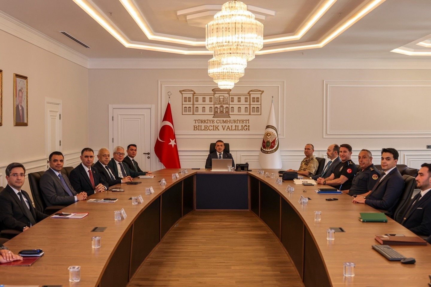 Bilecik’te terörden trafiğe güvenlik gündemi değerlendirildi
