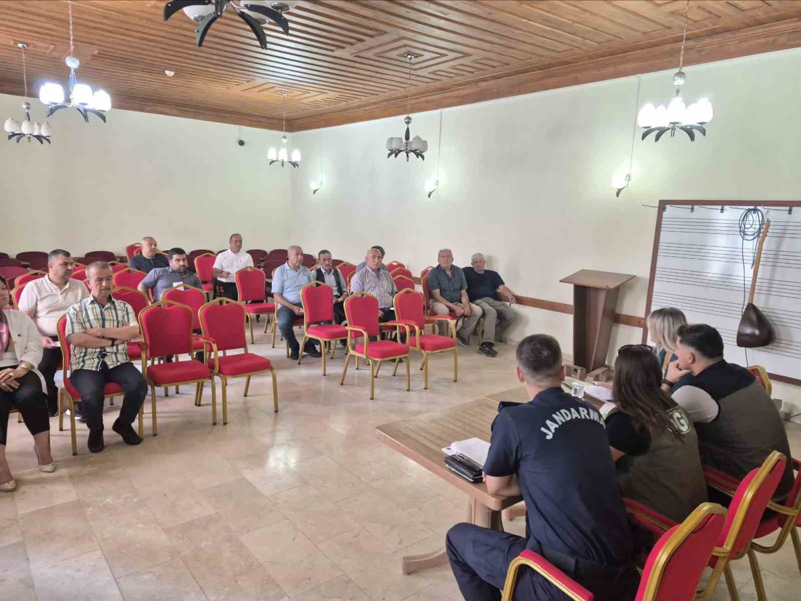 Bilecik’te yangın ve biçerdöver kontrolü bilgilendirmesi
