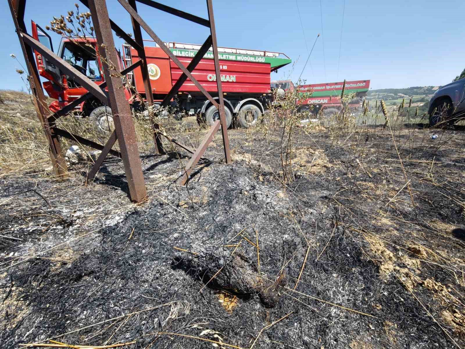 Bilecik’teki orman yangını kontrol altına alındı
