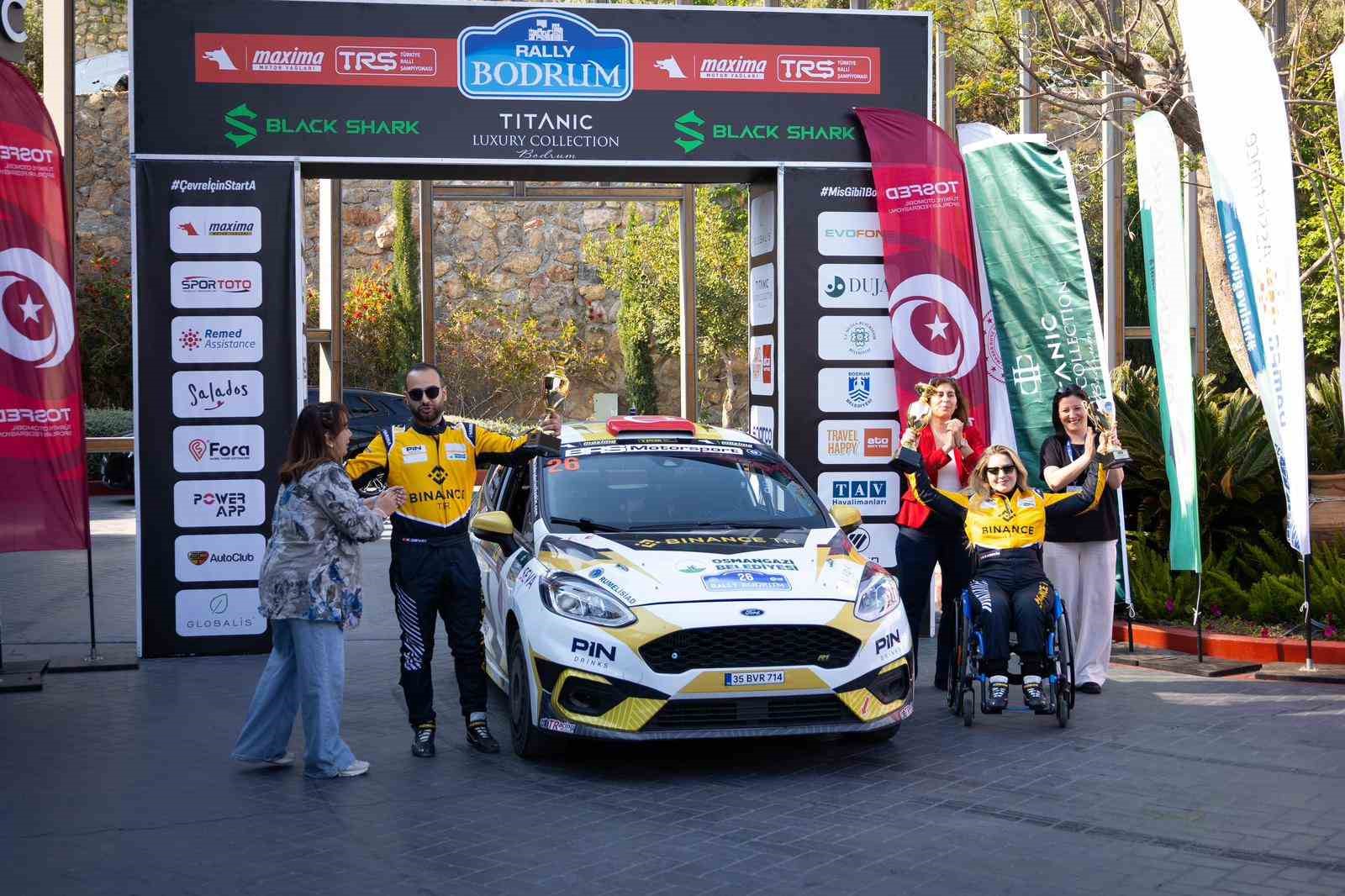 Bodrum Rallisi’nde Kübra Denizci Keskin rüzgarı
