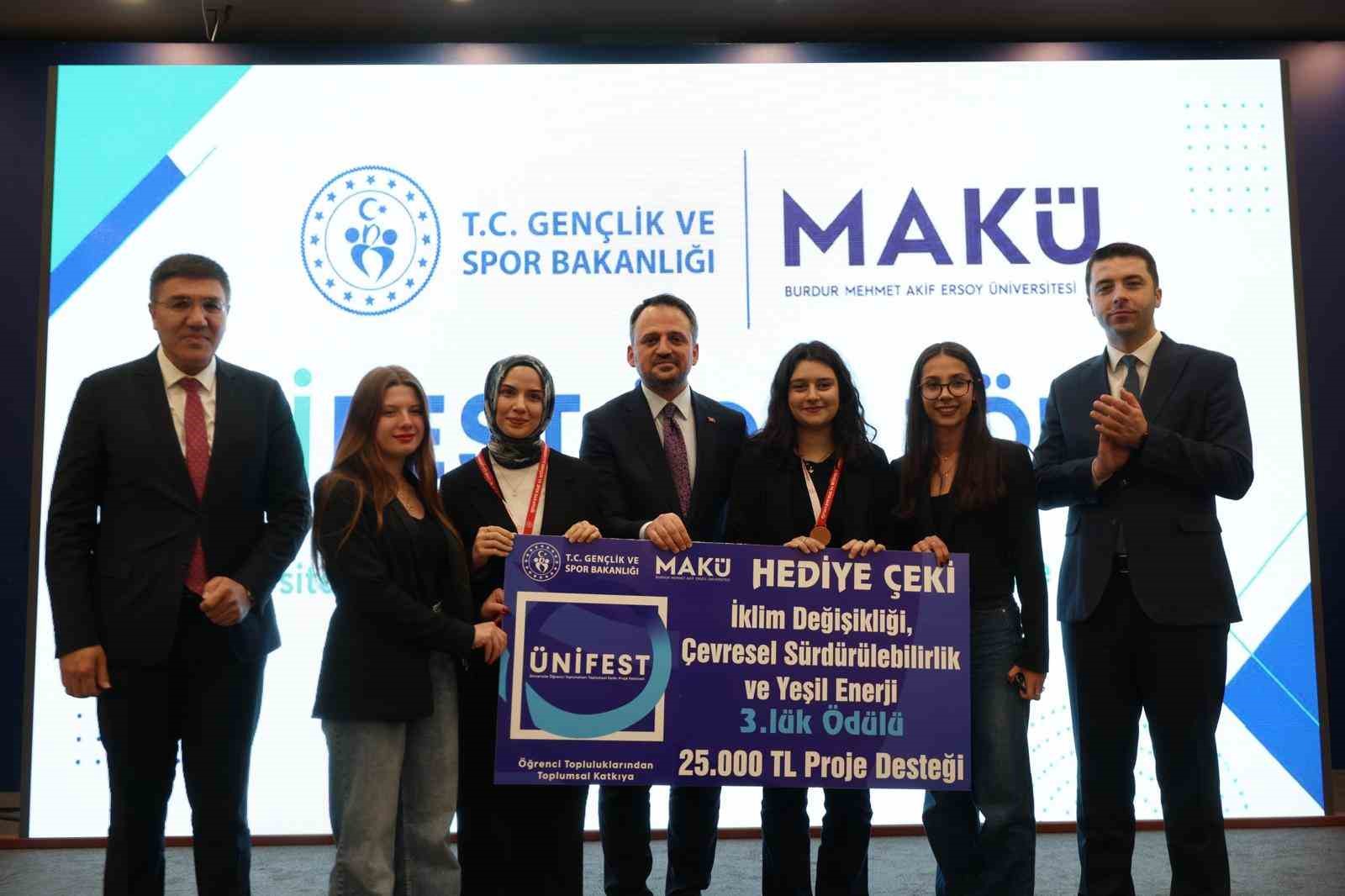 BTÜ’lü öğrencilerden ÜNİFEST’te 3 kategoride derece
