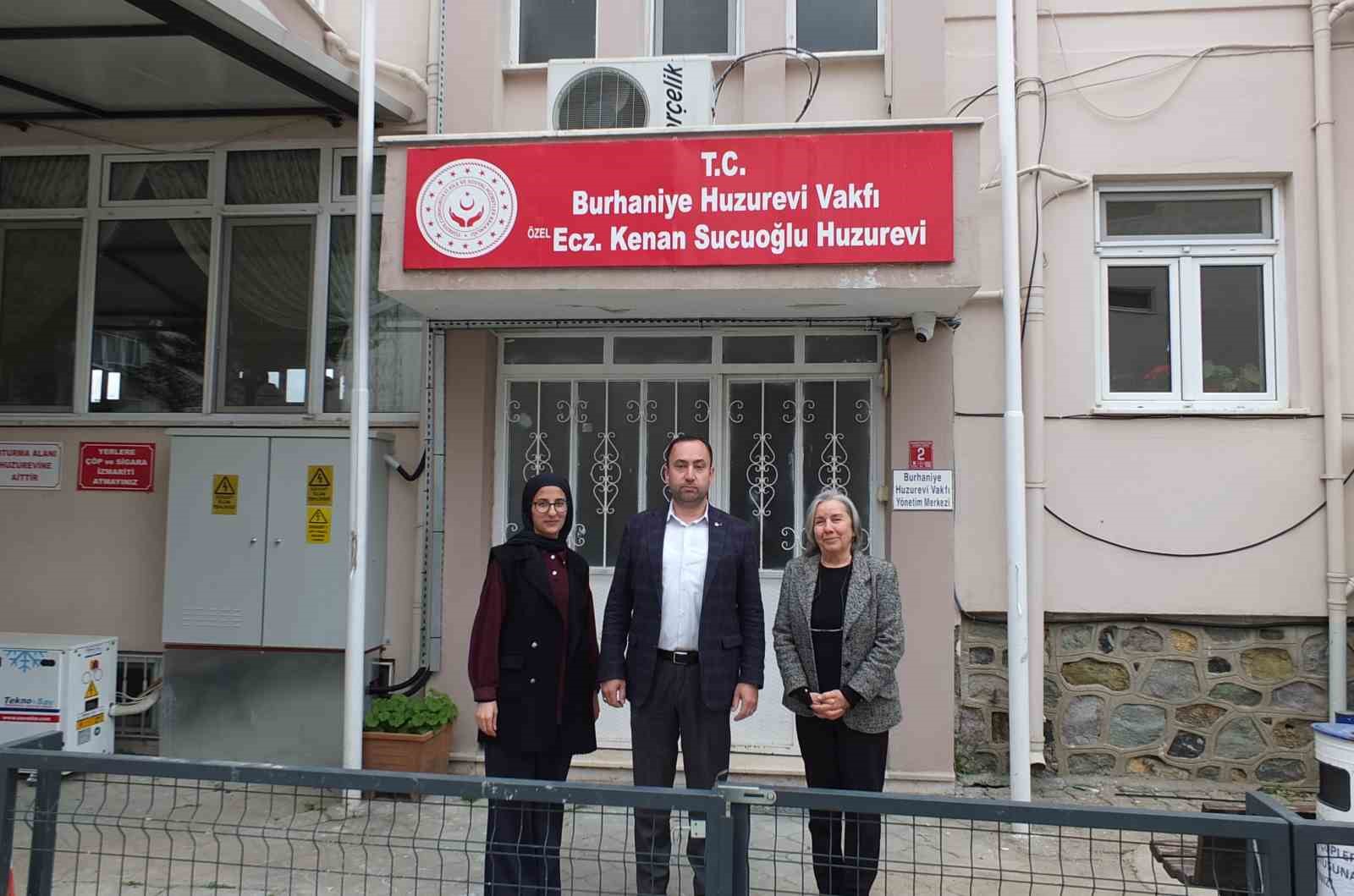 Burhaniye’de Kenan Sucuoğlu Huzurevi imeceyle 5 yıldızlı otel gibi oldu

