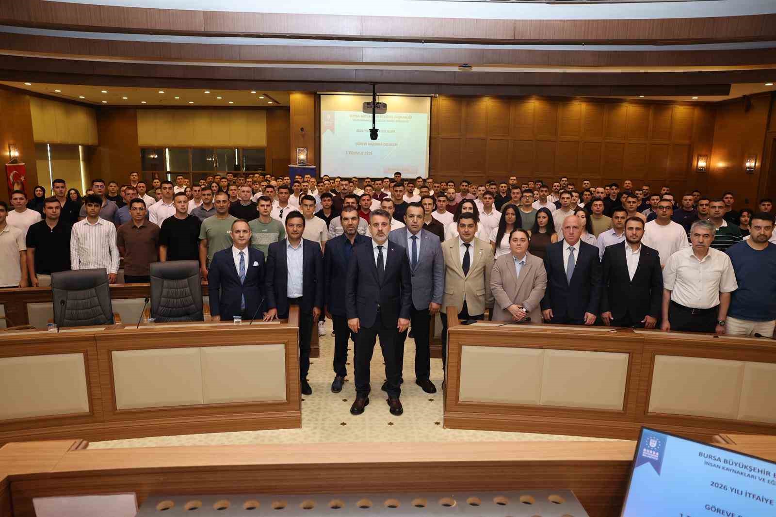 Bursa Büyükşehir İtfaiyesi güçleniyor
