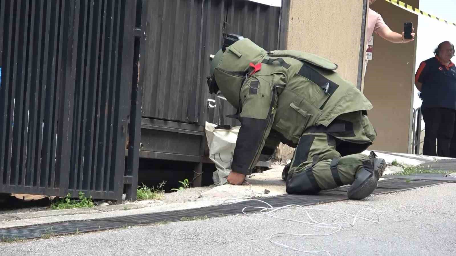 Bursa’da bomba tatbikatı gerçeği aratmadı