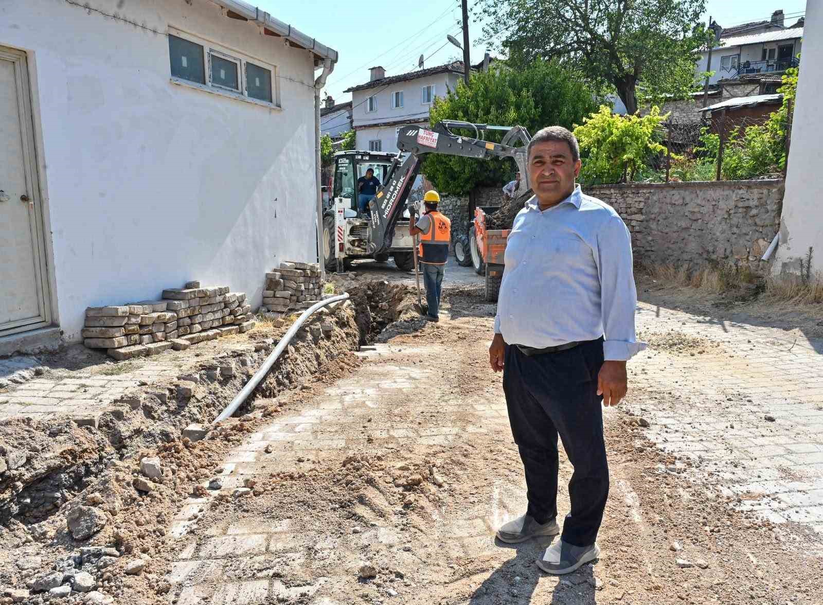 Bursa’da kırsal mahallelerin altyapısı güçleniyor
