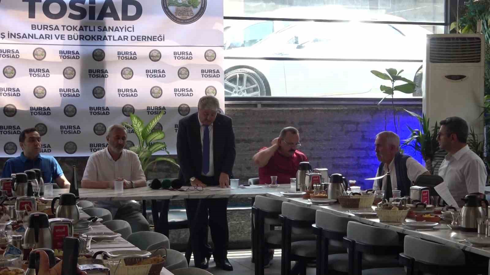 Bursa’da TOSİAD tanıtıldı: "Bursa ile Tokat arasında güçlü iş birliği hedefliyoruz"

