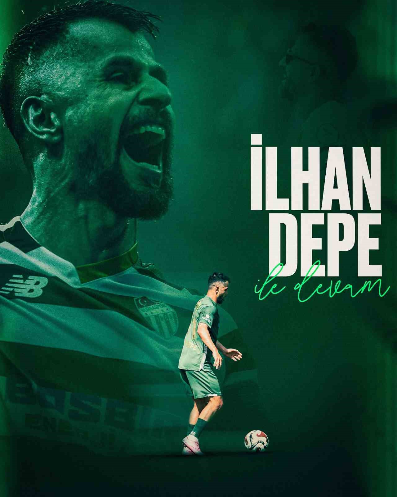 Bursaspor İlhan Depe ile sözleşme yeniledi
