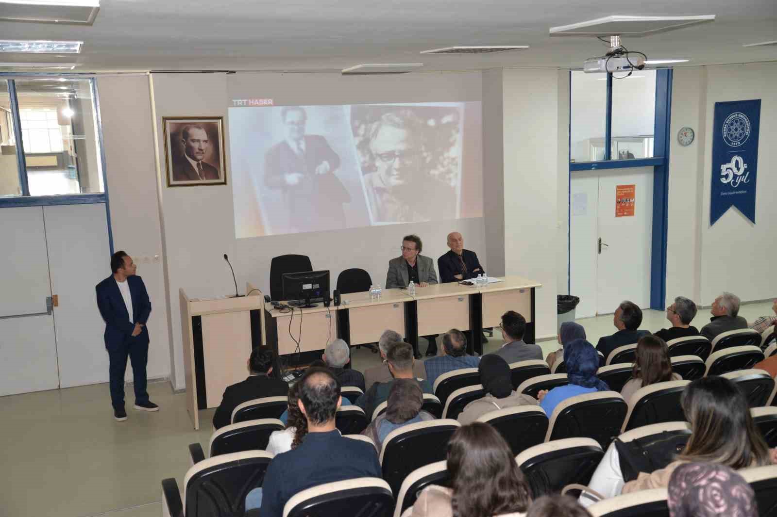 BUÜ’de Fethi Gemuhluoğlu anıldı
