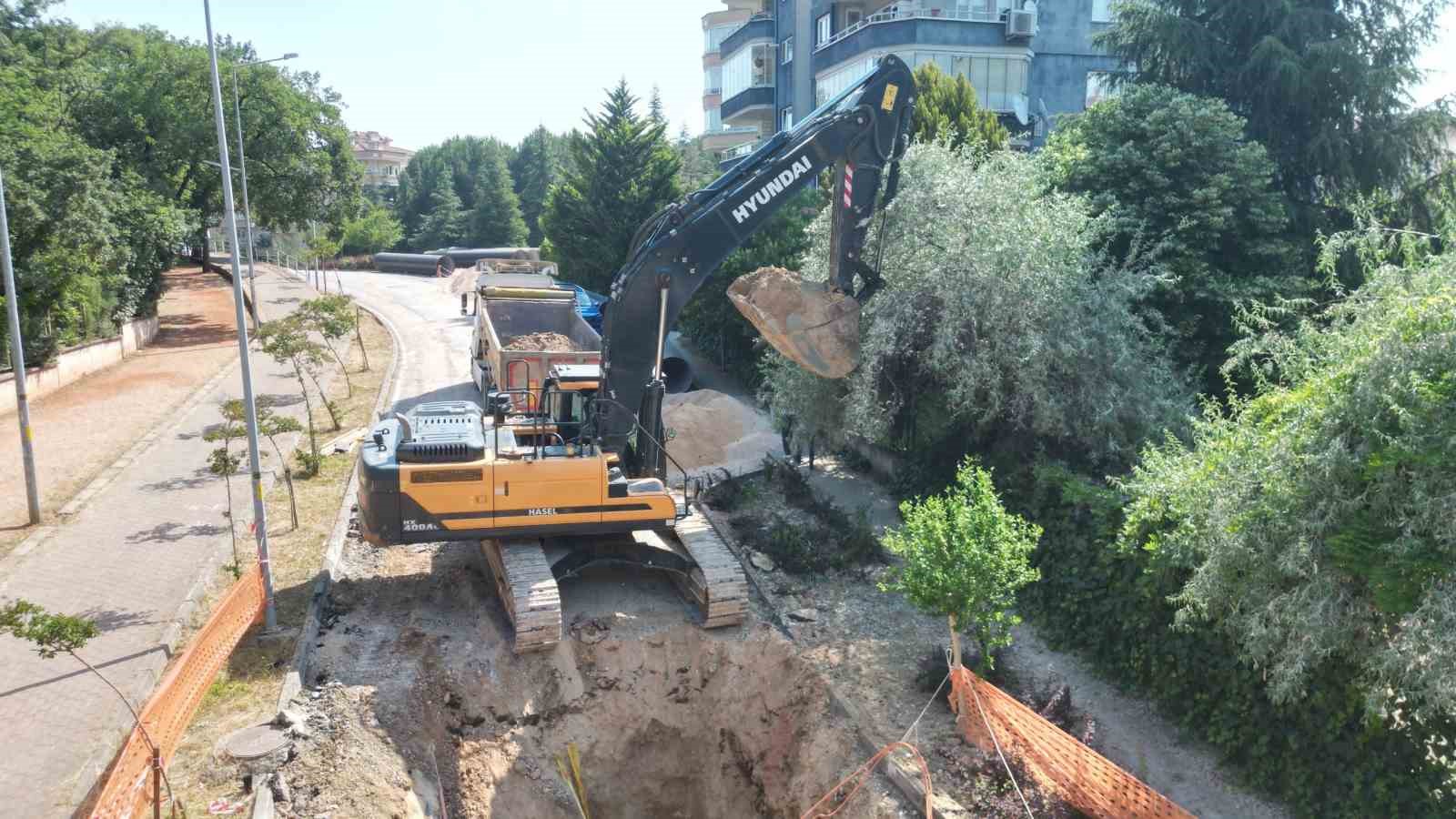 Büyükşehir’den güçlü altyapı için güçlü hamle
