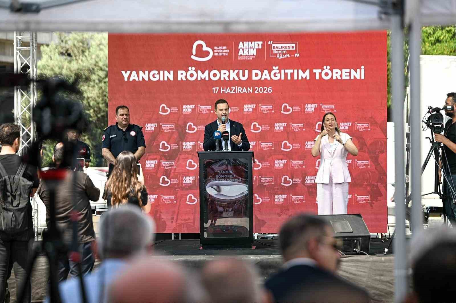 Büyükşehir’den kırsala 50 yeni yangın tankeri
