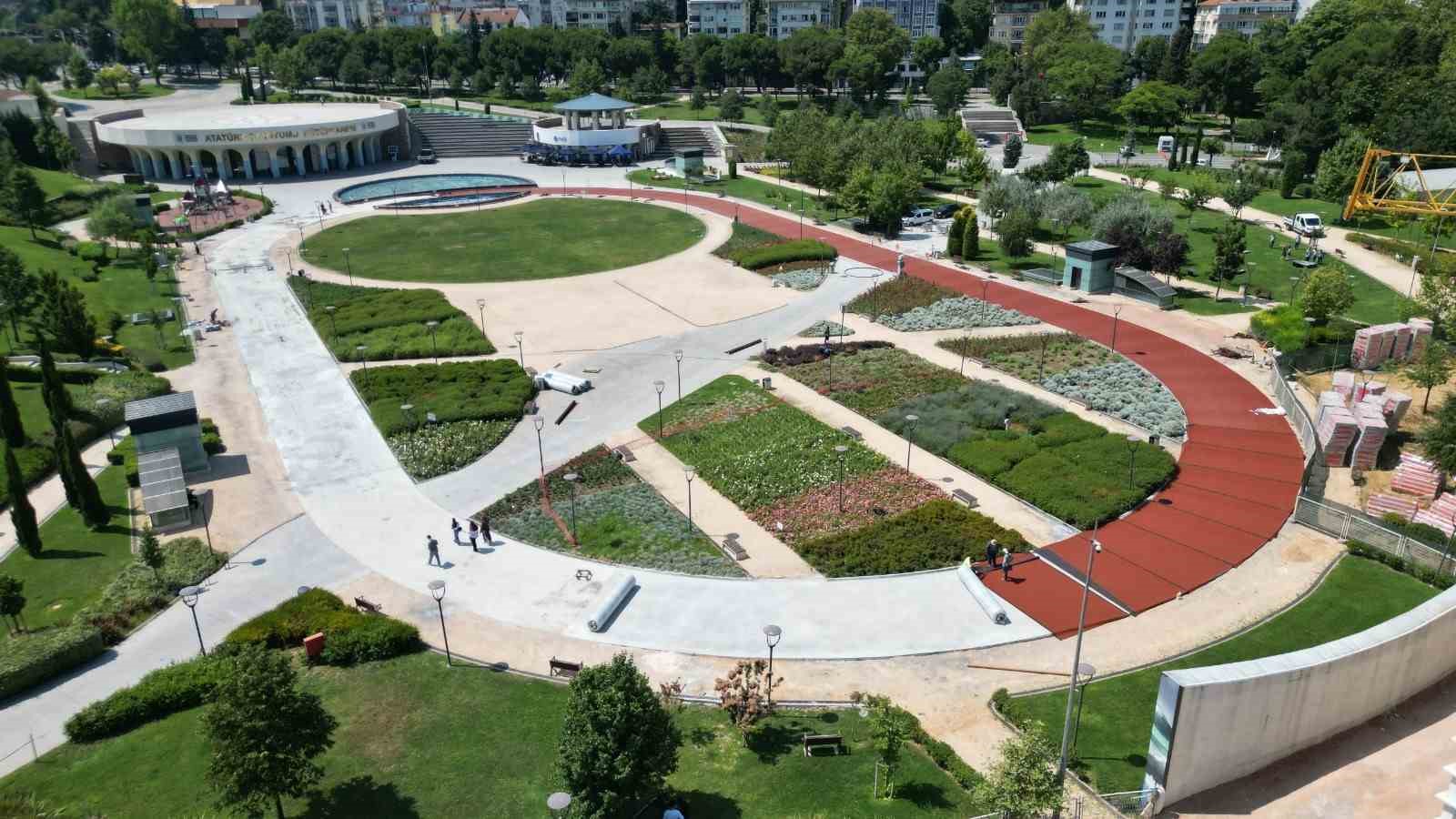 Büyükşehir’den Millet Bahçesi’ne estetik dokunuş
