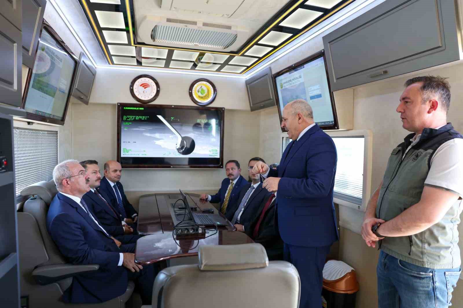 Çanakkale’de hasat döneminde orman yangınlarıyla mücadele toplantısı

