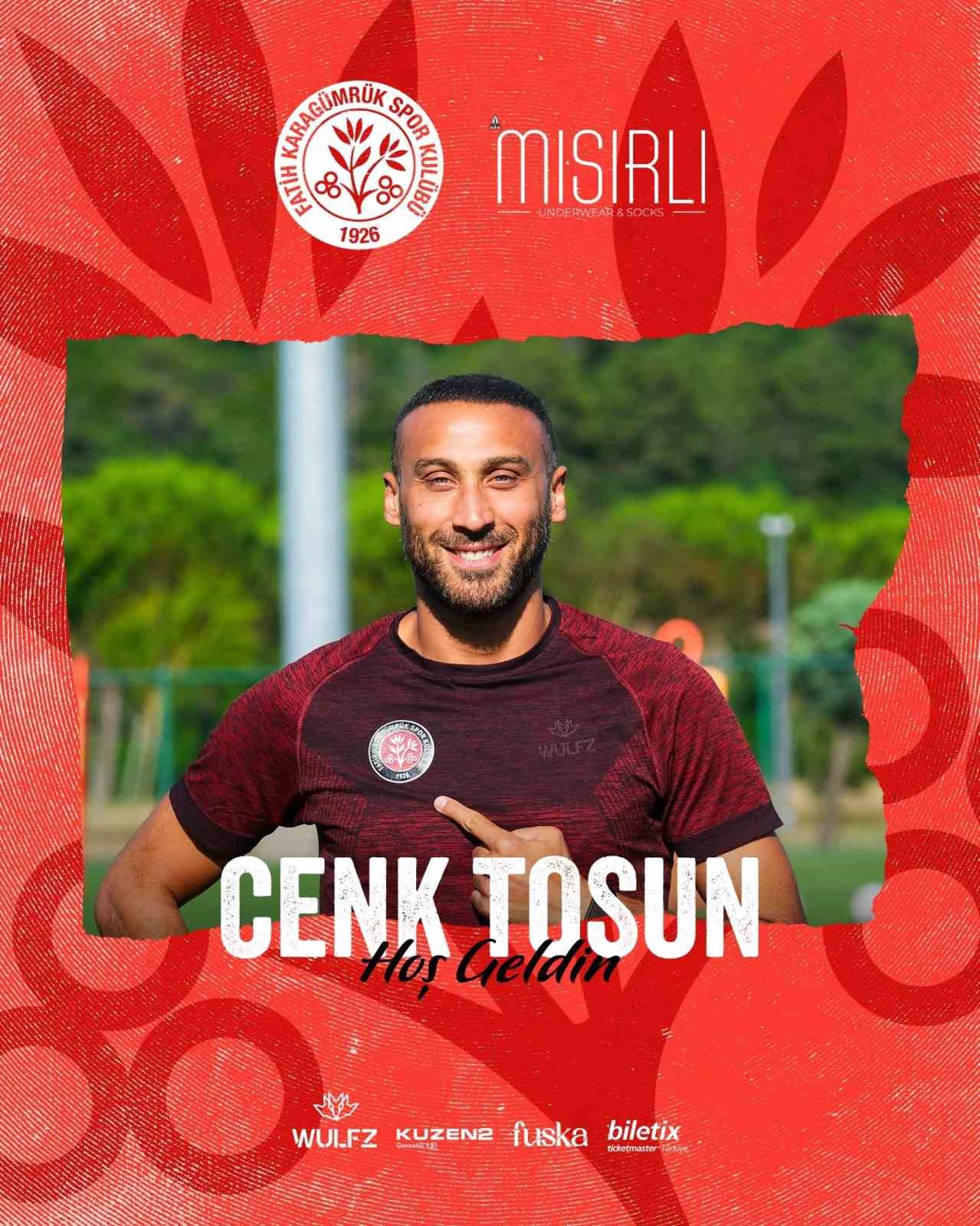 Cenk Tosun, Fatih Karagümrük’te
