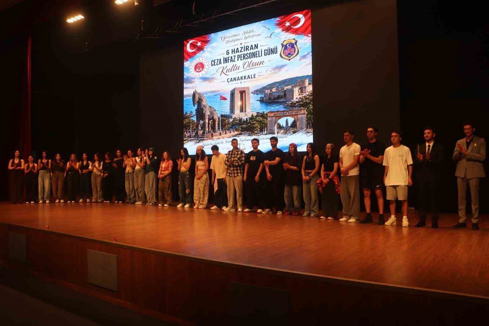 Ceza İnfaz Personeli Günü Çanakkale’de kutlandı
