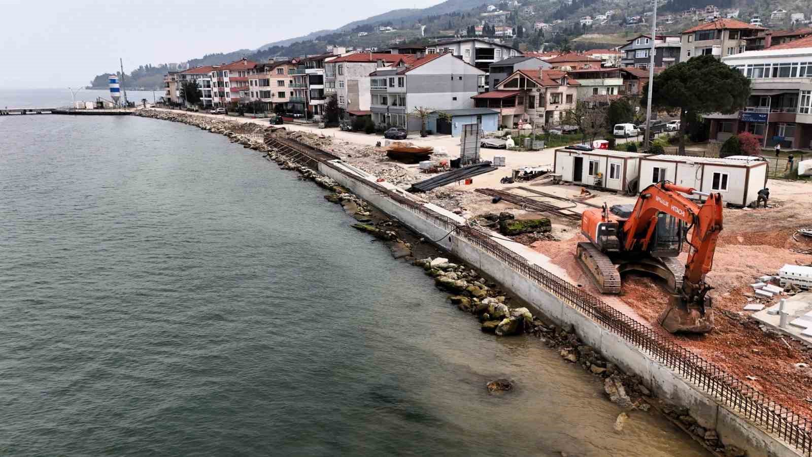 Dalgı kırıcı set Ulaşlı’da deniz taşkınlarına ’dur’ diyecek
