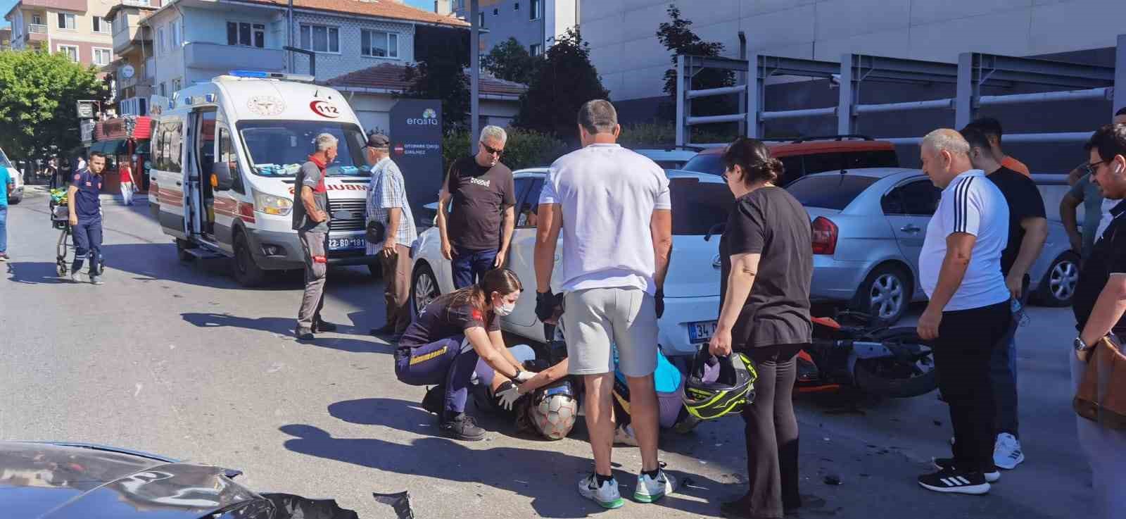 Edirne’de zincirleme kaza: 1 yaralı
