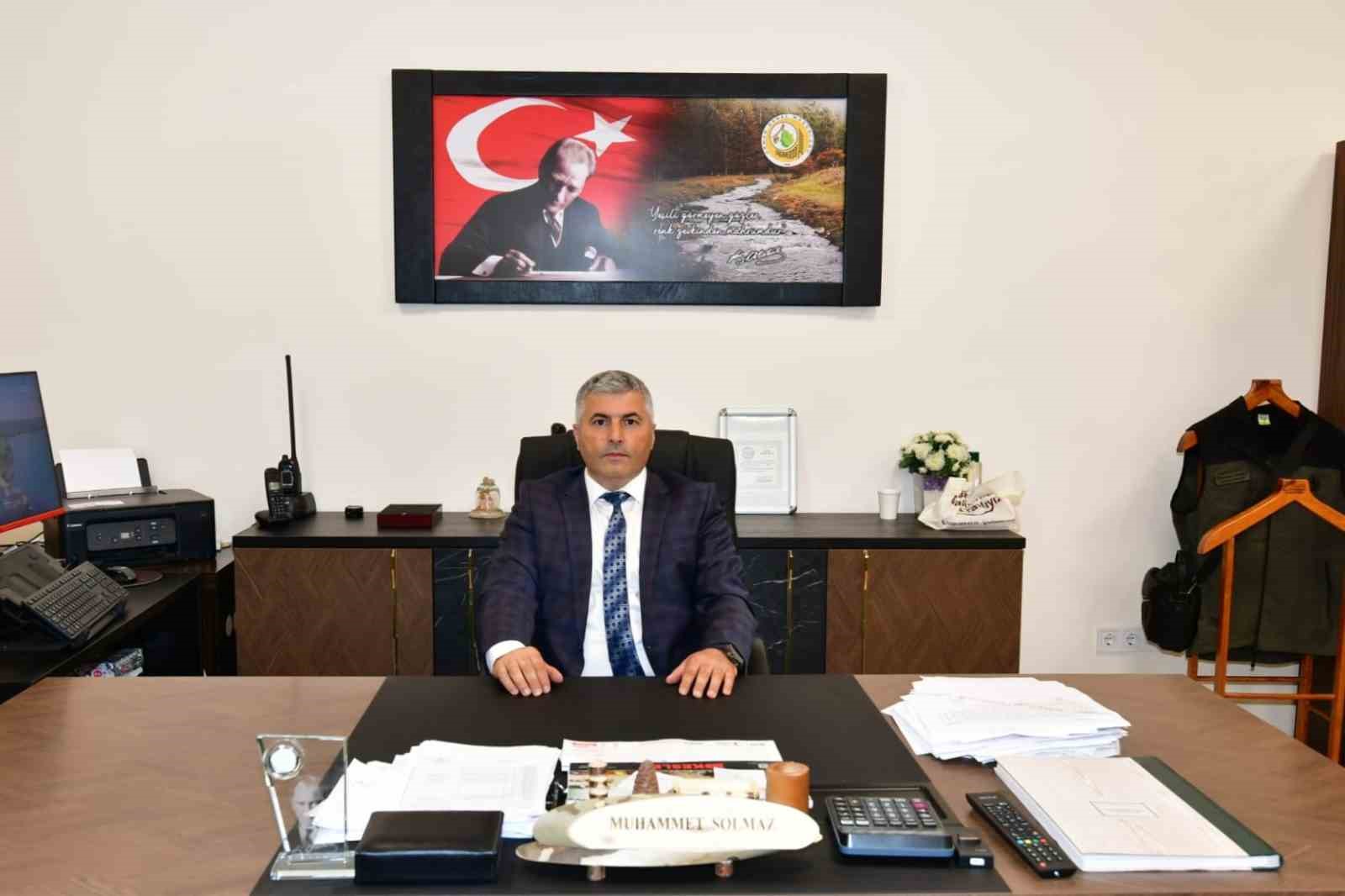 Edremit Orman İşletme Müdürü Muhammet Solmaz görevine başladı
