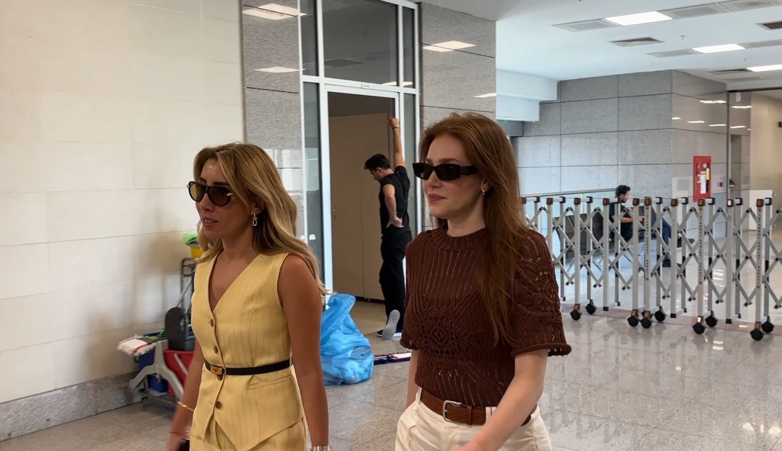 Elçin Sangu adliyeye geldi
