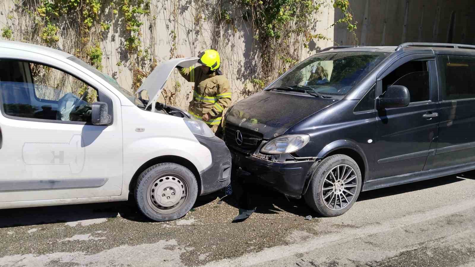 Erdek’te alt geçitte kaza: 1 yaralı
