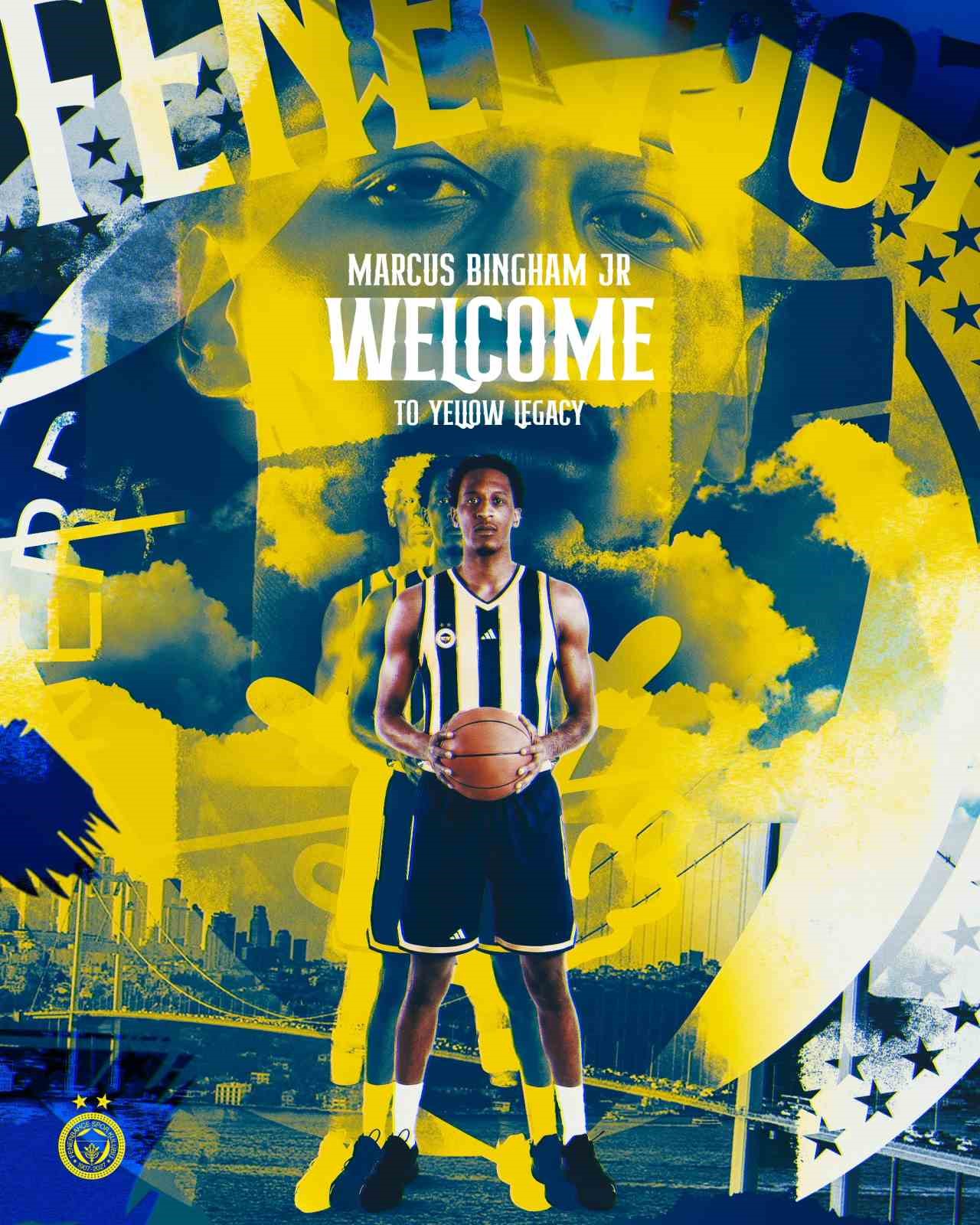 Fenerbahçe, Marcus Bingham Jr.’ı kadrosuna kattı
