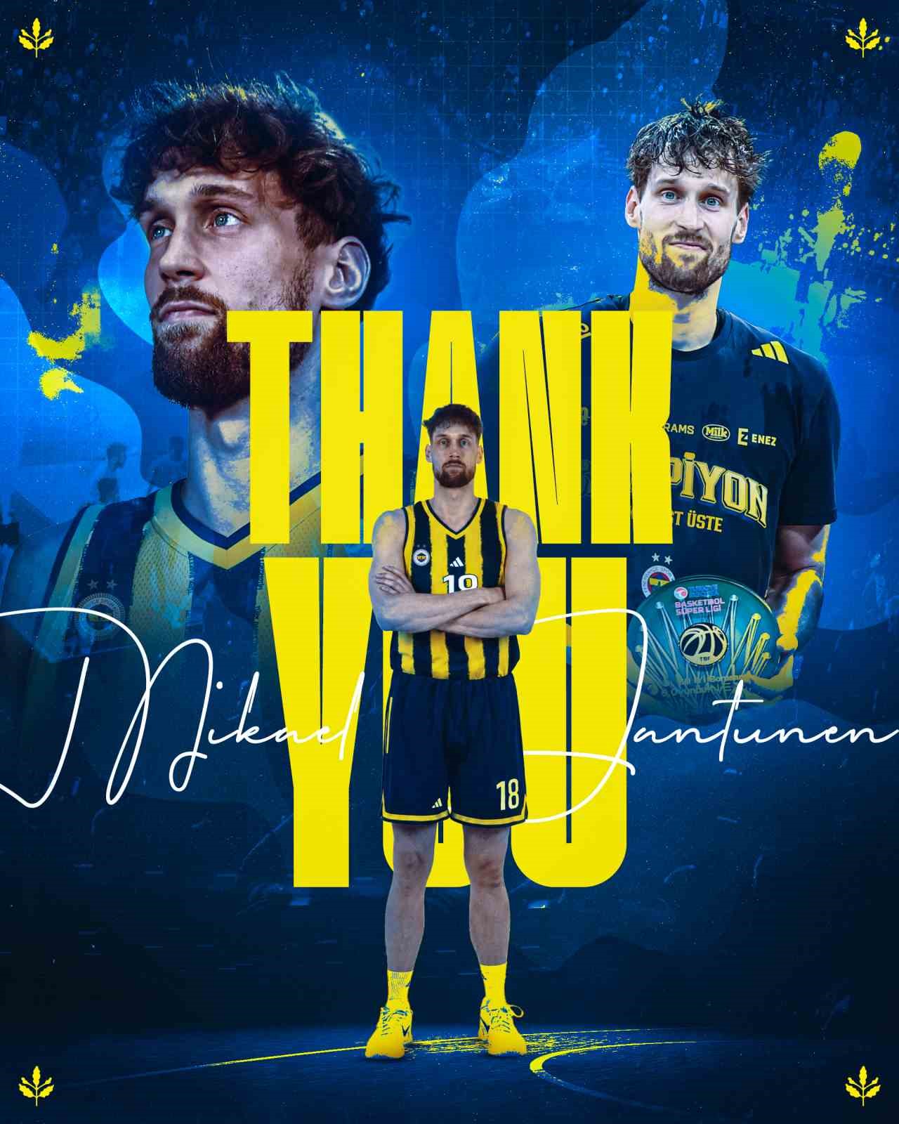 Fenerbahçe, Mikael Jantunen ile yollarını ayırdı
