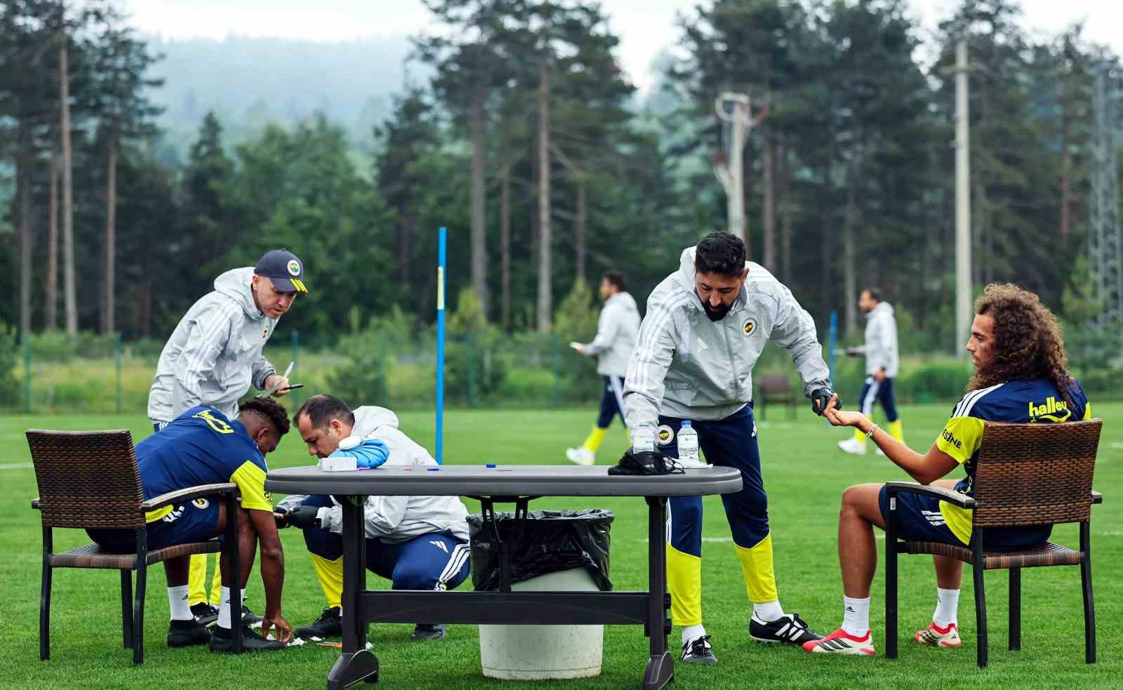 Fenerbahçe’de futbolcular laktat testinden geçti
